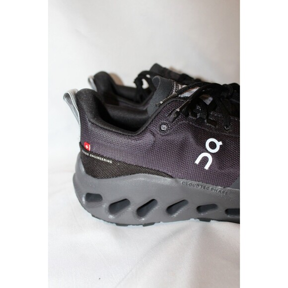 ON CLOUD WOMEN'S CLOUDSURFER TRAIL WP ATHLETIC SNEAKERS BLACK NIB $180 - Picture 4 of 8